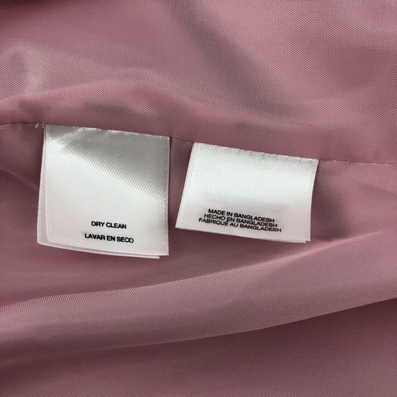 Kasper Pink Tutu Open Front 3/4 Cuffed Sleeve Blazer Jacket - Picture 7 of 8